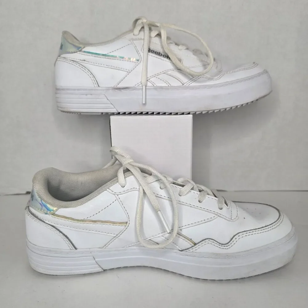 Reebok Club MEMT Women’s 7.5 White Sneakers Classic Casual Shoes G58127